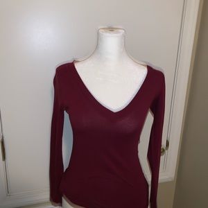 Long sleeve v neck